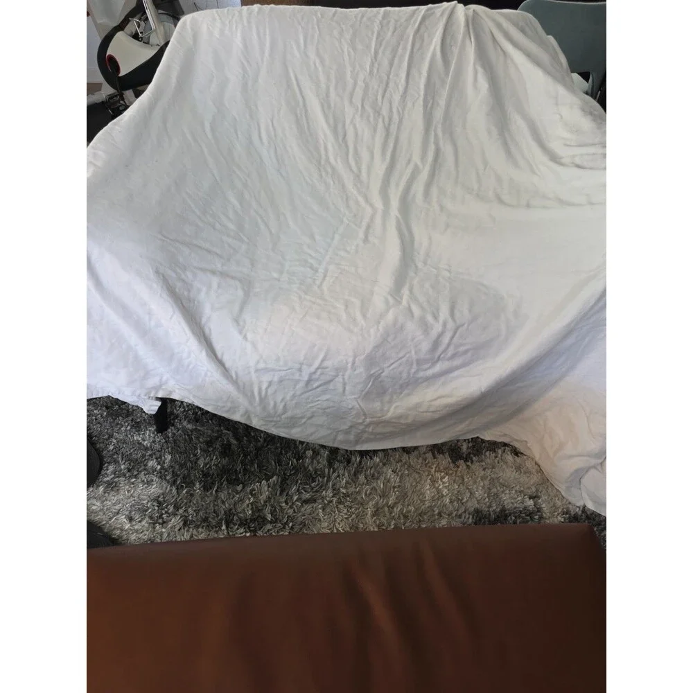 Beddley White Easy Change King Size Duvet Cover